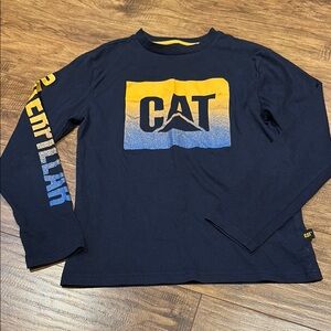 CAT longsleeve casual shirt boys large
